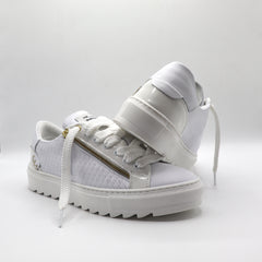 SQUALOS LOW 2.0 total White