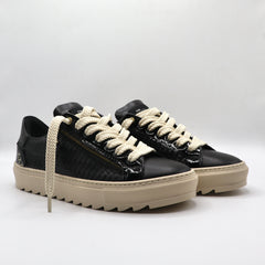 SQUALOS LOW 2.0 black and cream