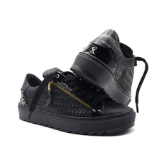 SQUALOS LOW 2.0 total black