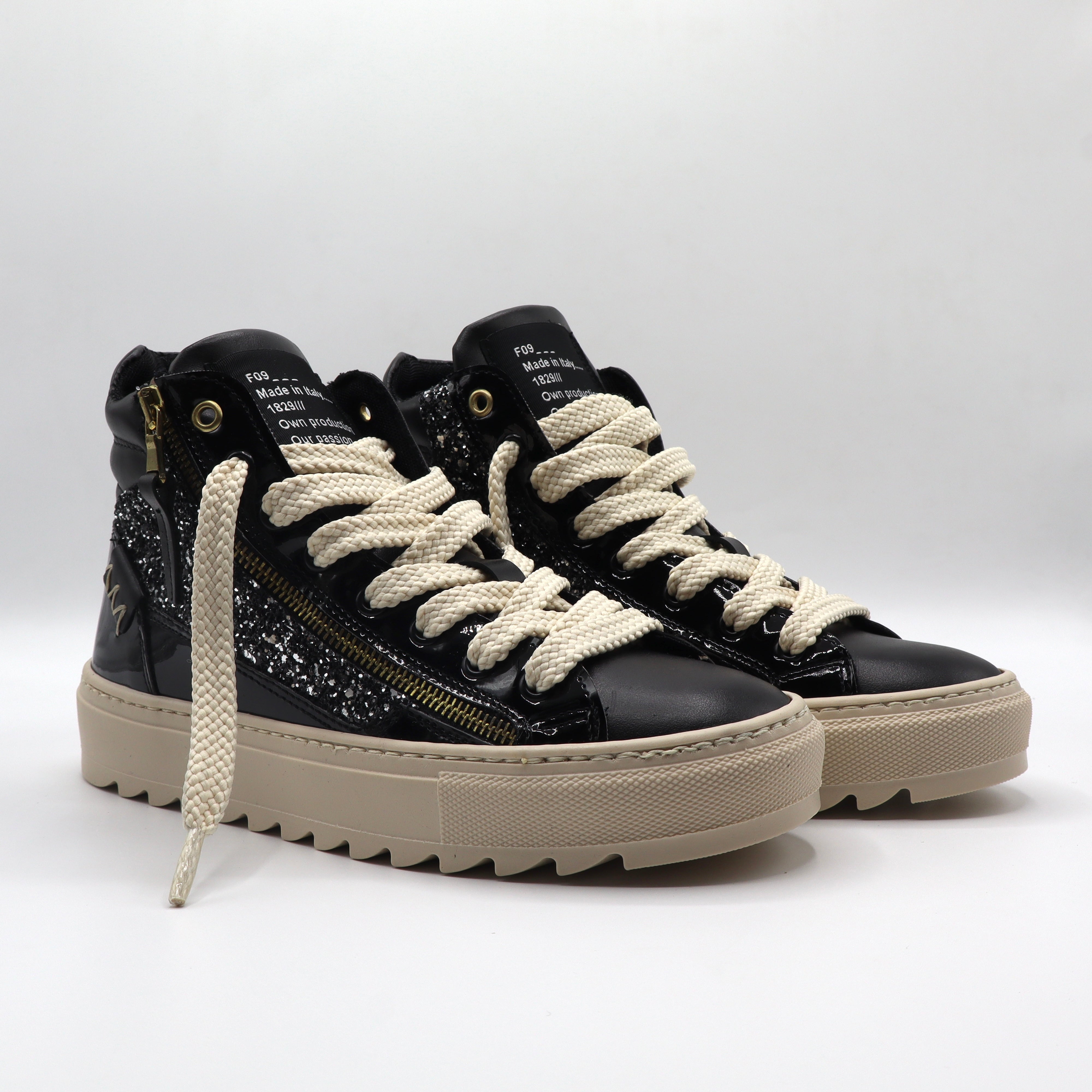 SQUALOS HIGH 2.0 black cream and shine