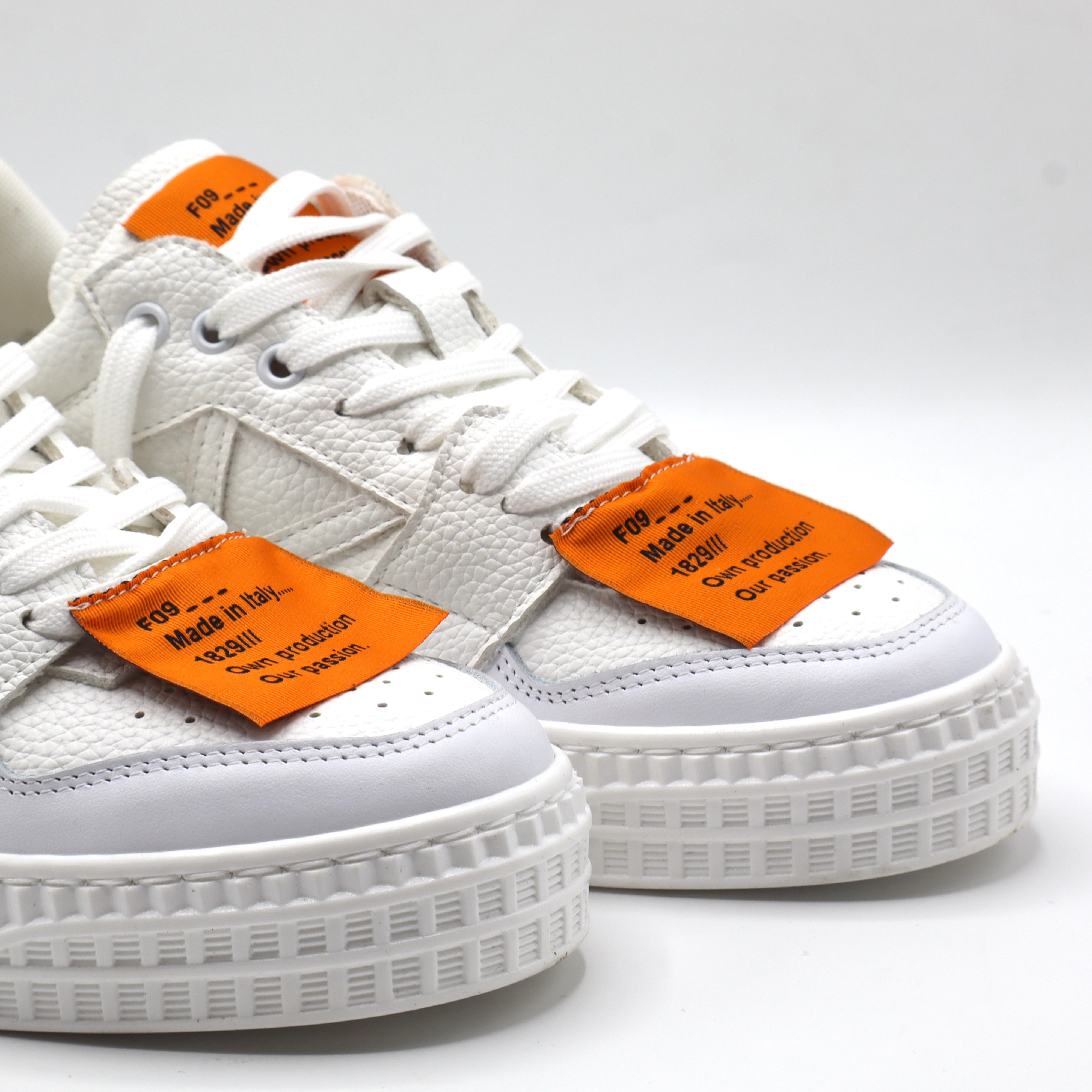 RIAD LOW - WHITE AND ORANGR
