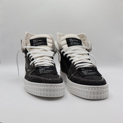 Riad High - White + Jeans