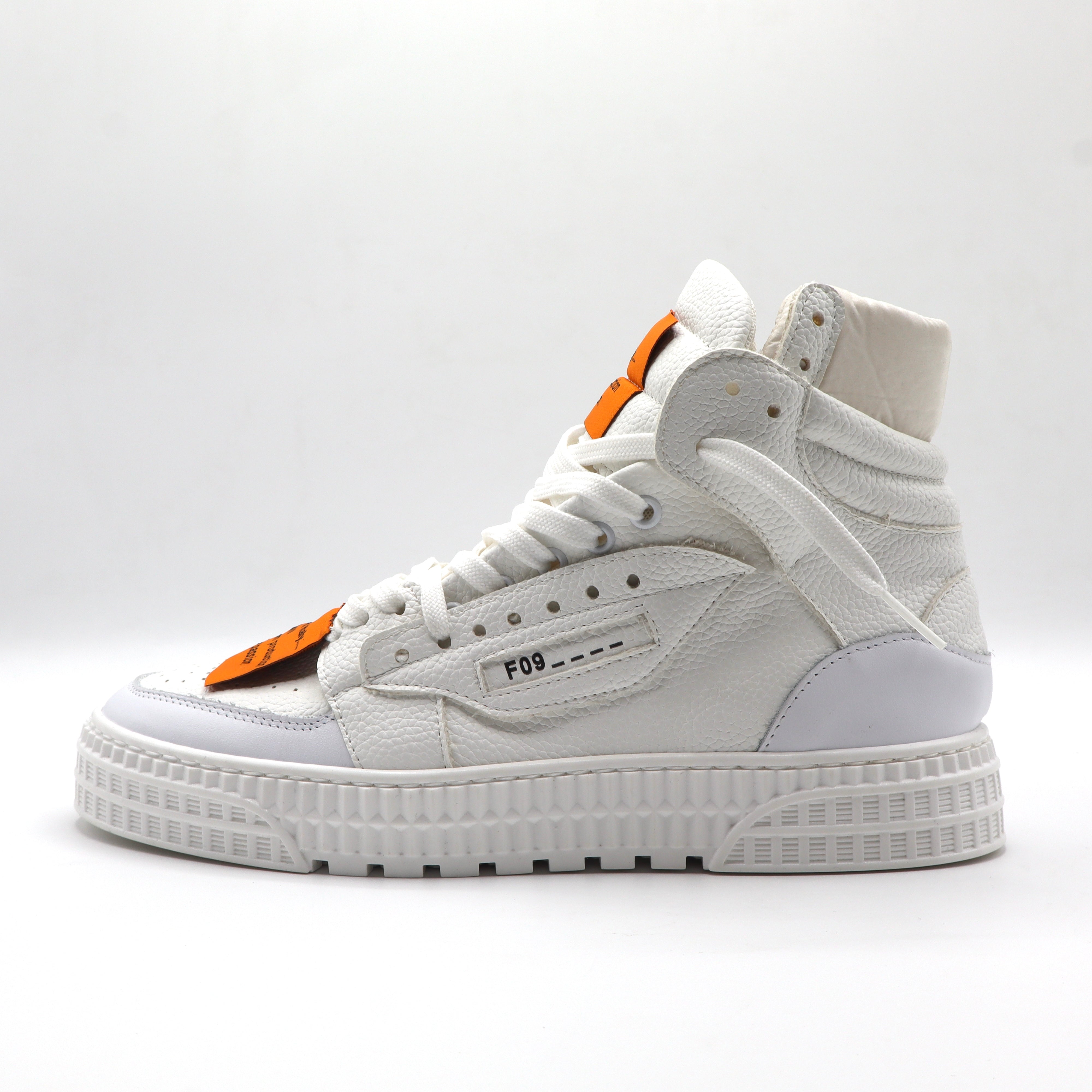 Riad High - White/Orange
