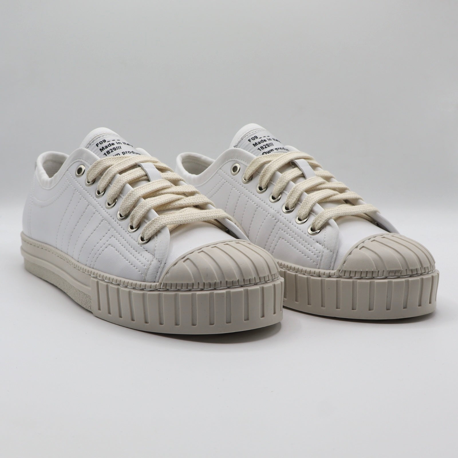 YOU CAUGHT LOW - WHITE LEATHER