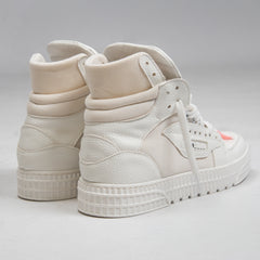 Riad High - White And Baby Pink