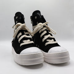 RICK PLUS - BLACK CANVAS Three Zip